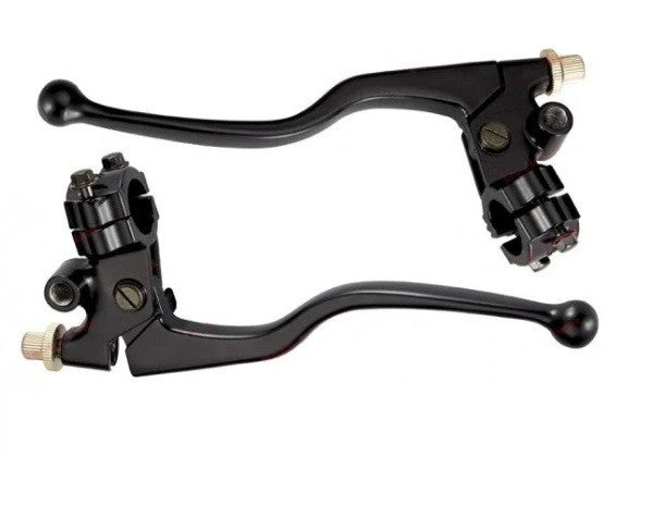 Manete pentru scuter frana scuter 4T 50-80cc (cu suport pentru oglinzi) 4T / 50 / 80cc