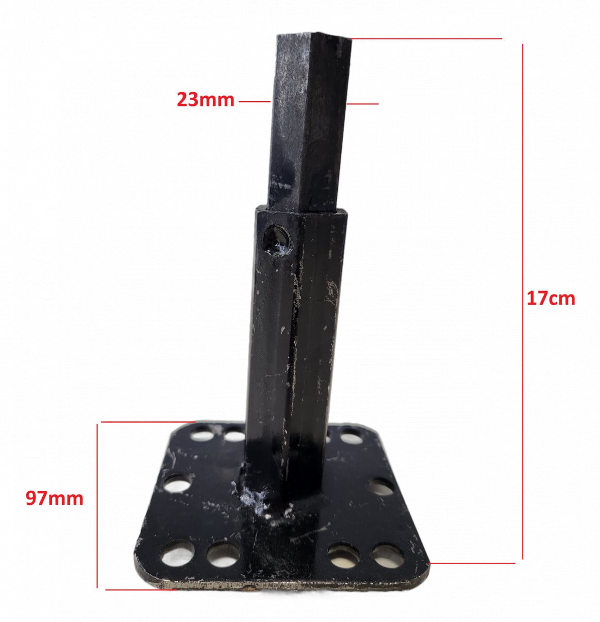 Manicot freza motosapa hexagon 23 mm - dimensiuni si profil