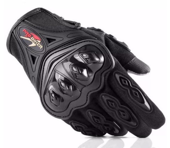 Manusi cu protectie Pro Biker (negre) - vedere 2