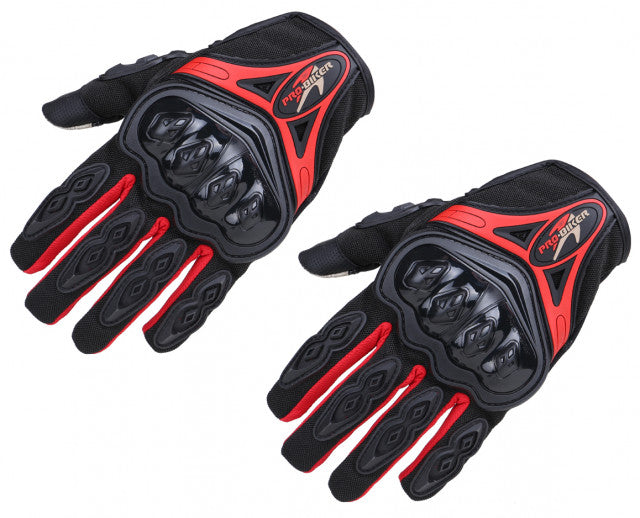 Manusi cu protectie Pro Biker (rosii)
