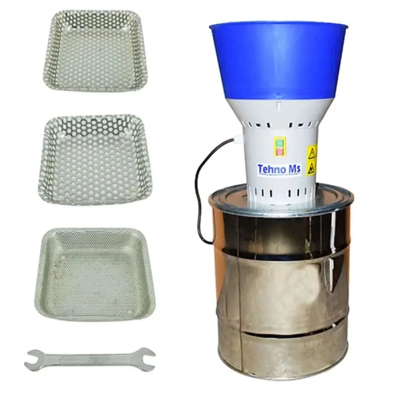 Moara de cereale din inox Holz Mill-50L, 1.3kW, 19000rpm, 200V, Tehno Ms #778 - ZEP.RO - Ți-e la îndemână!