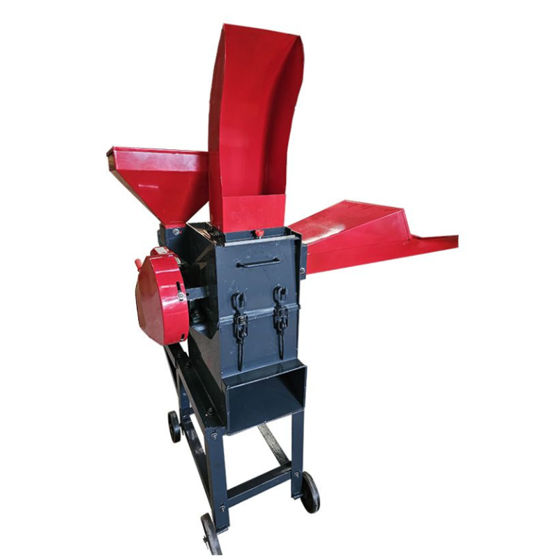 Tocator furaje și cereale cu motor pe benzină 7.5 CP, 3 site (3mm, 5mm, 8mm), capacitate 1500 kg/h