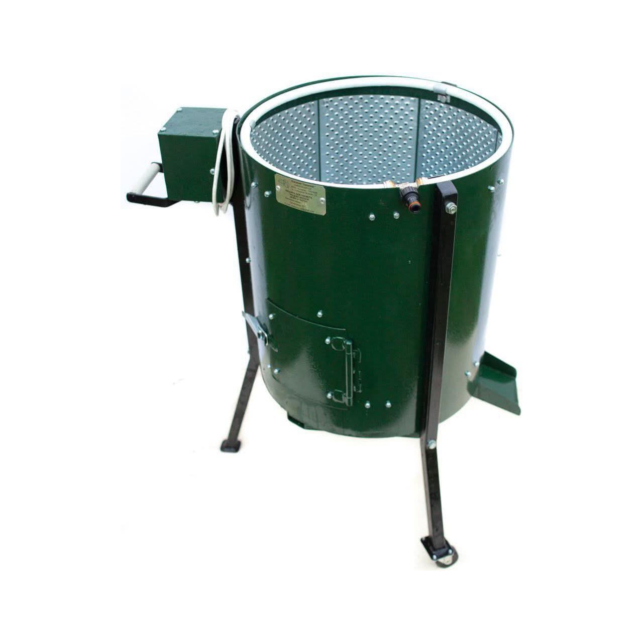 Masina de decojit cojile verzi ale nucilor, motor 0.75kw, 125rpm, 220v, capacitate 60L, Tehno Ms #488