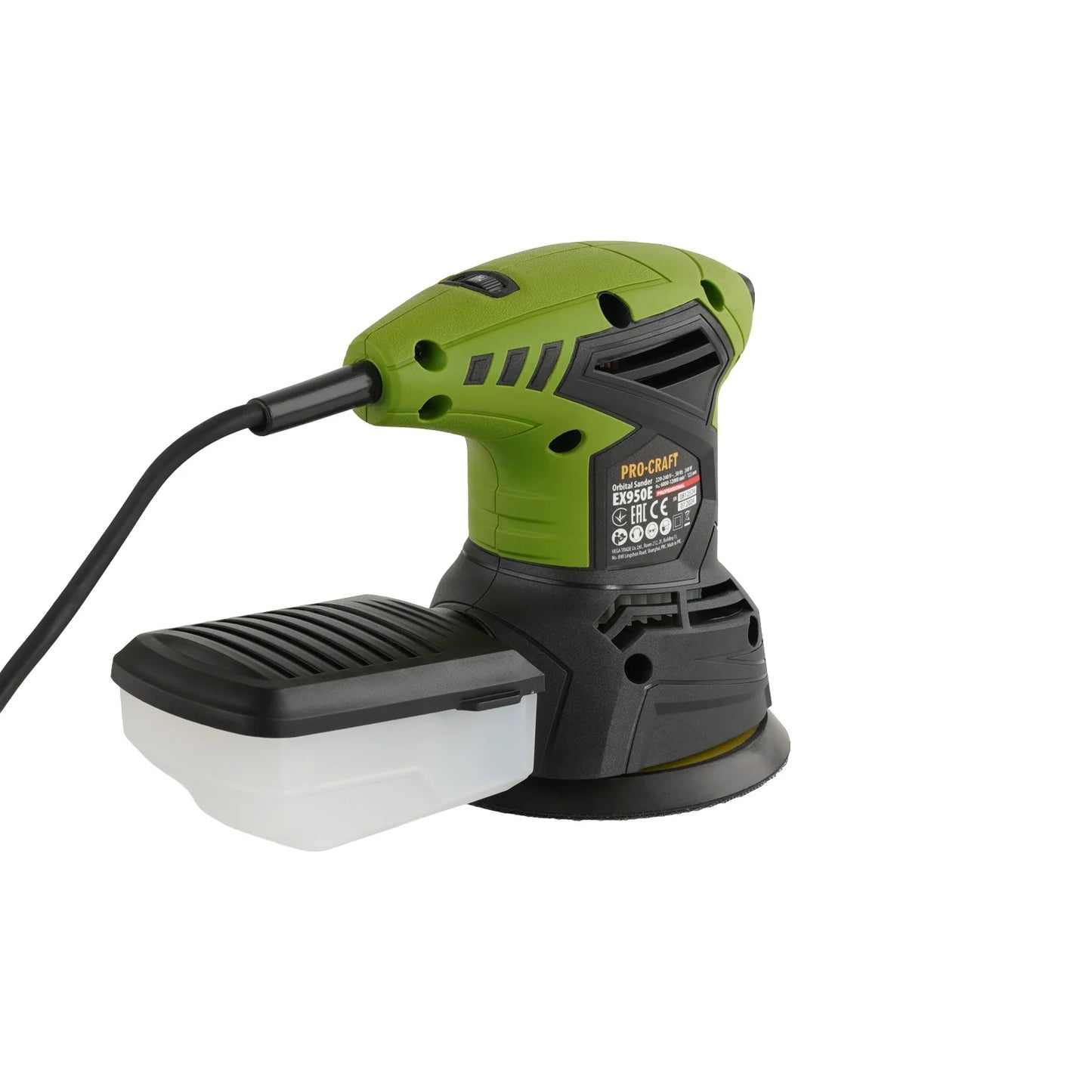 Slefuitor excentric ProCraft EX-950E, 240W, 125 mm, 12000 rpm