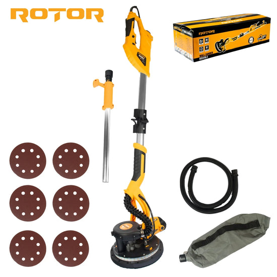 Masina de slefuit pereti ROTOR R-S225L-3 cu accesorii