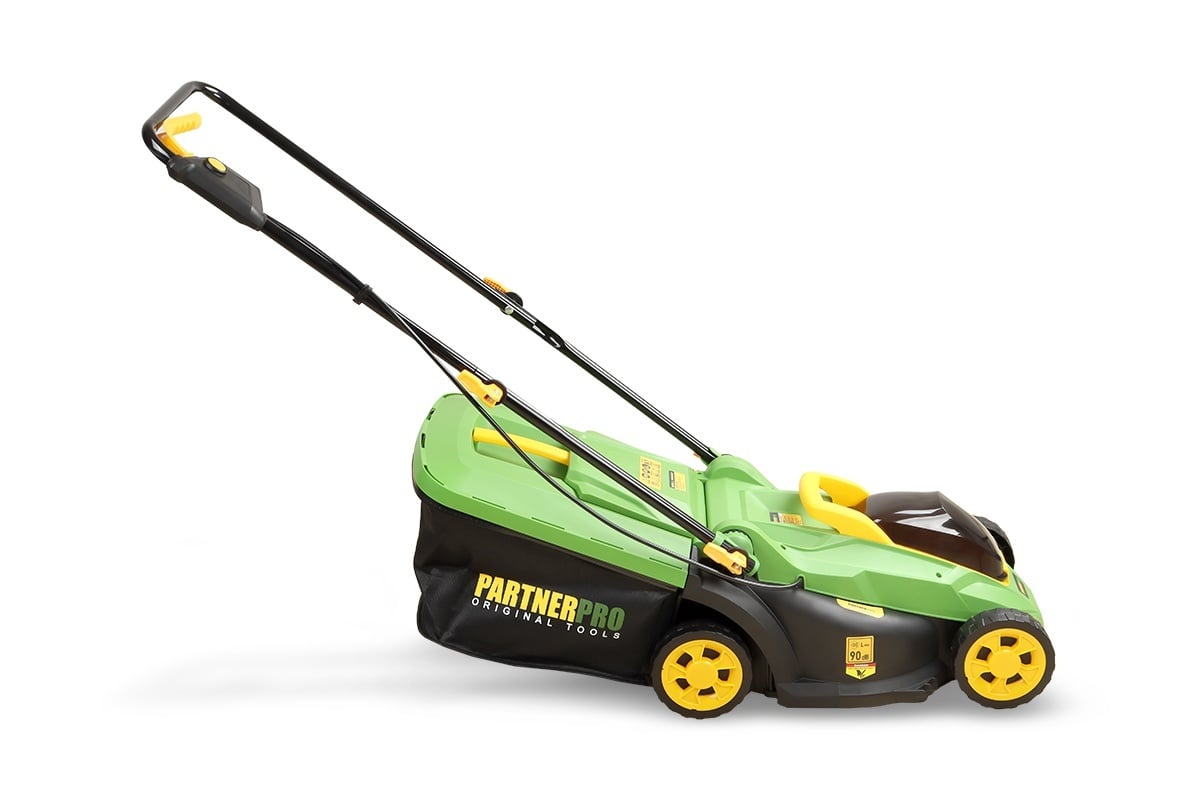 Masina de tuns gazon pe acumulator PARTNER PRO PP-BLM20V, 20V 4Ah, Brushless, 35L