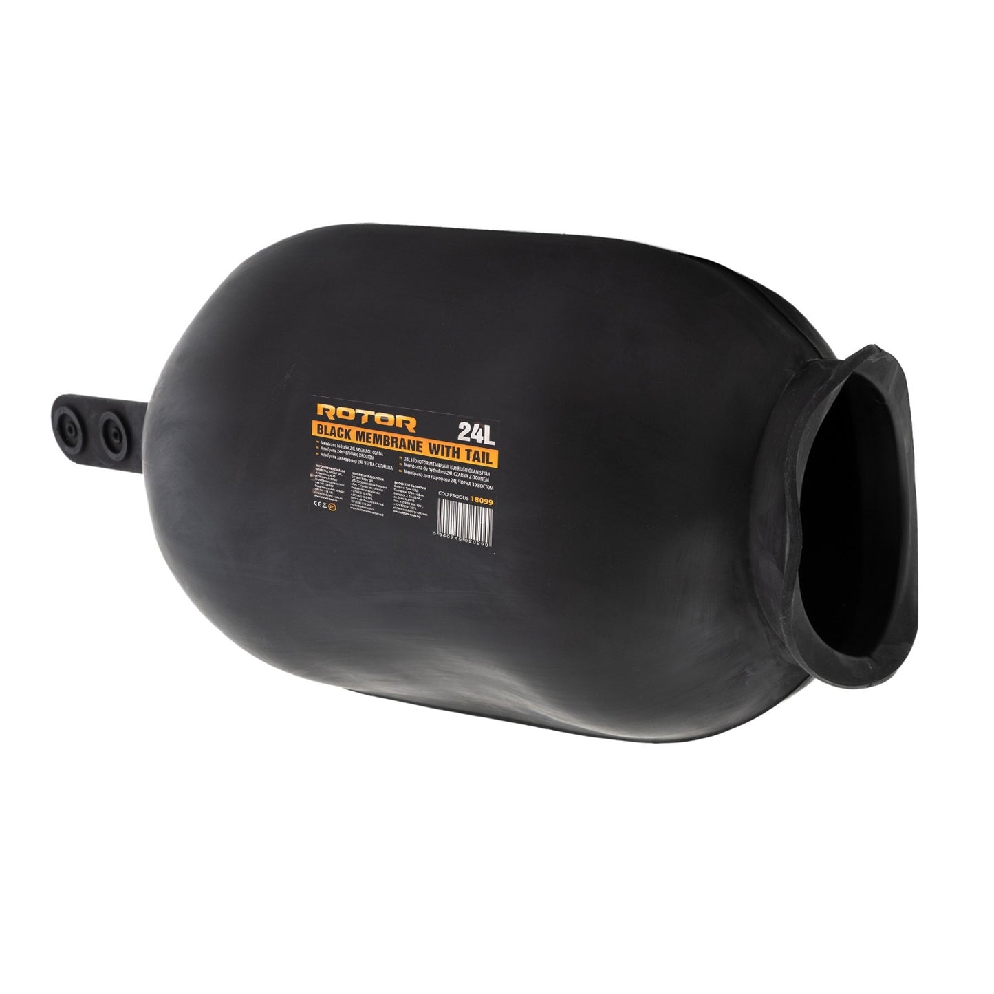 Membrană pentru hidrofor 24L Negru cu coadă ROTOR RMH-24CB