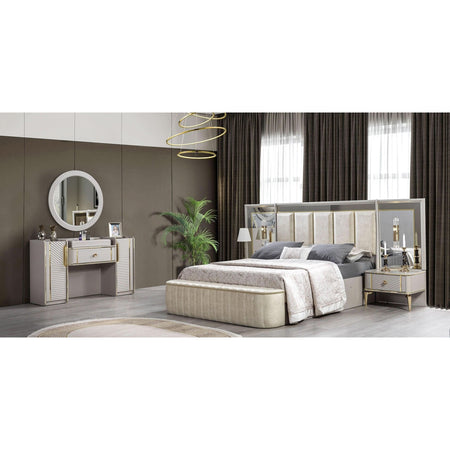 Masă de toaletă cu oglindă Rossi, OTP.3 - ZEP.RO - Ți-e la îndemână!