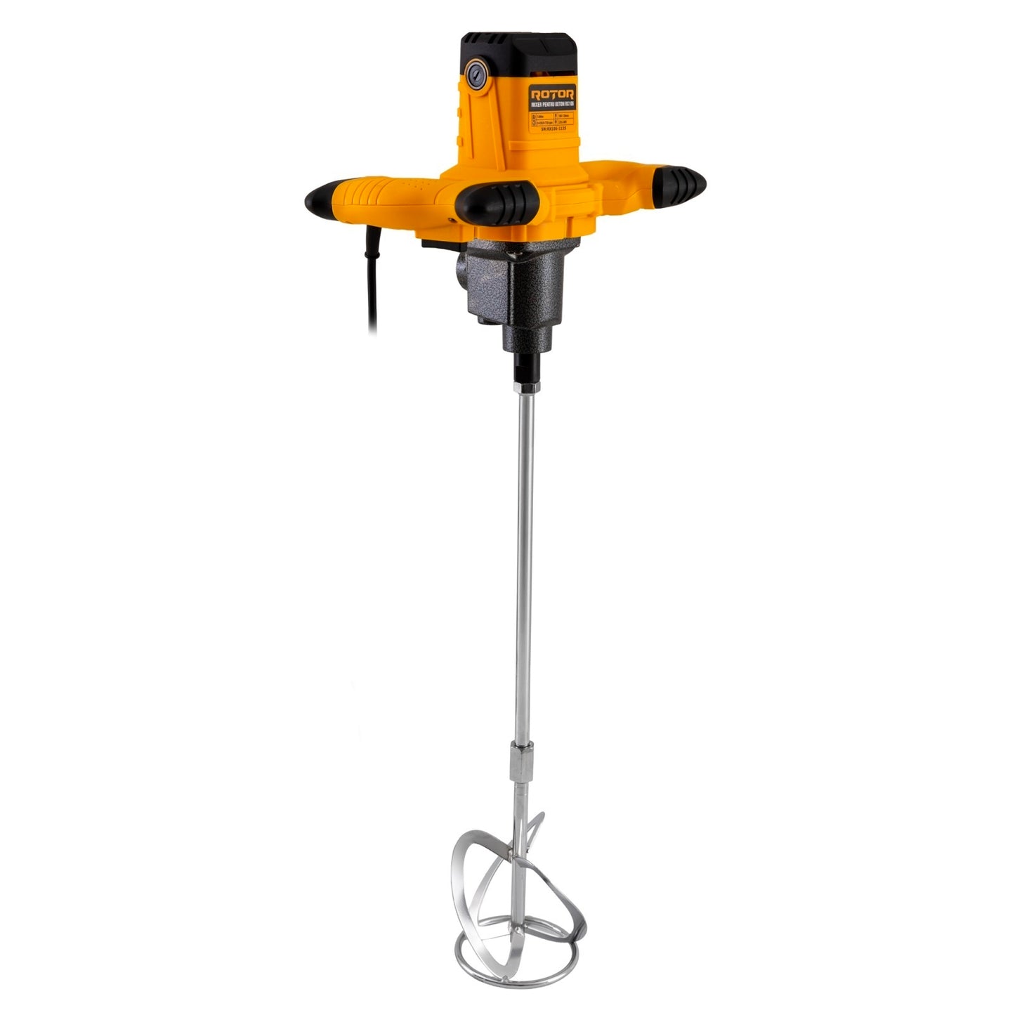 Mixer Beton ROTOR RX106, 1400W, cu perii, mortar si beton