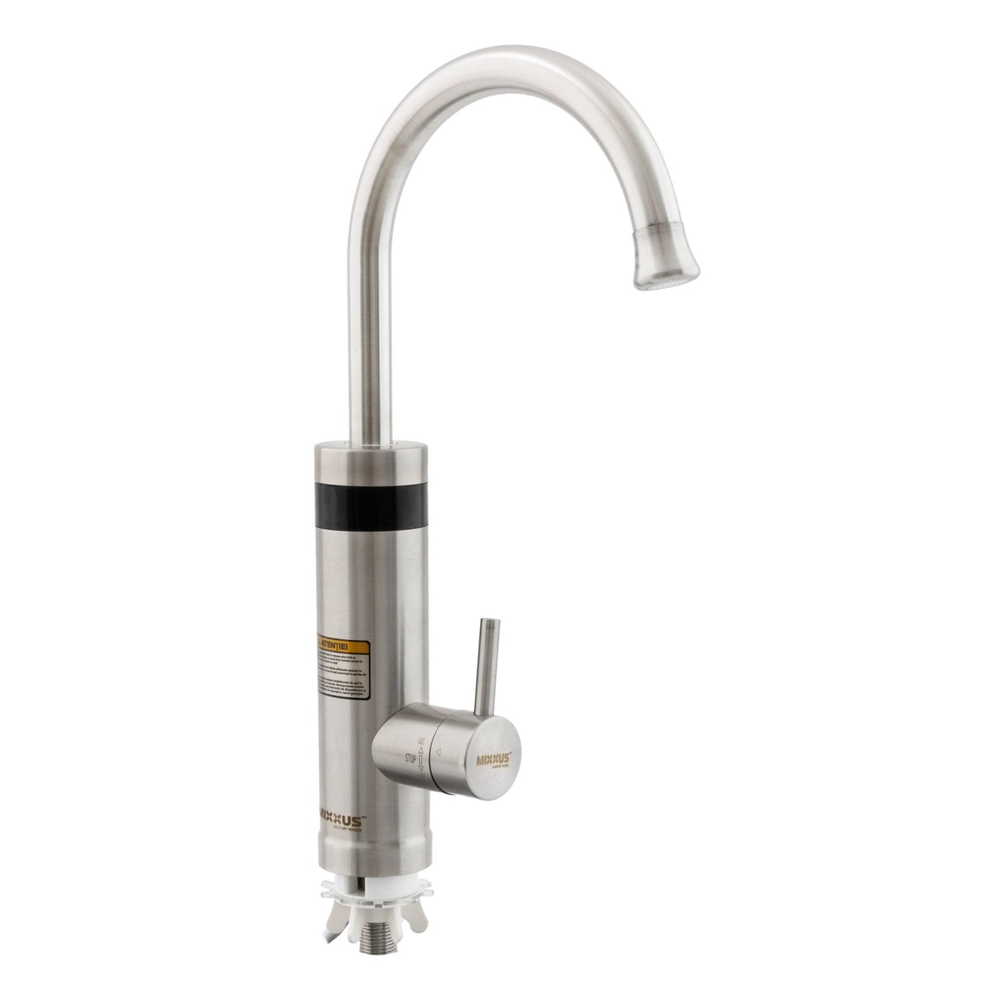 Robinet instant electric MIXXUS Electra 340-ES, 3 kW, otel inoxidabil, montaj pe chiuveta