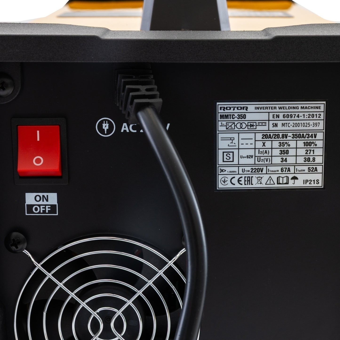 MMTC-350 MIG/MMA/TIG/CUT aparat de sudura cu electrozi 4 in 1 ROTOR