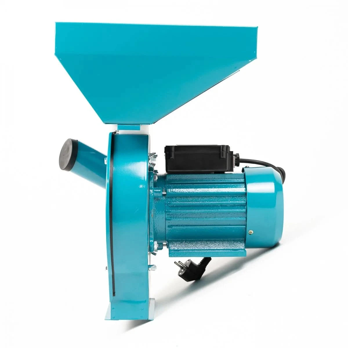 Moara electrica Broman 4.2 kW, motor cupru, 20 ciocanele, 4 site, productie 300 kg/ora, cuva mare