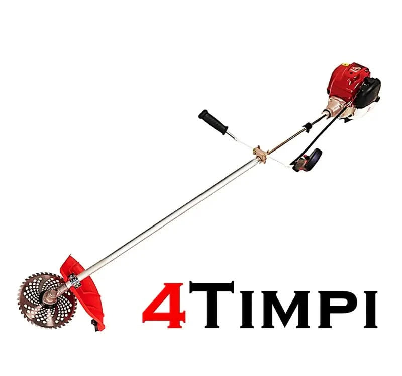 Motocoasa CRAFT TEC T5600 PROFI, 7.5CP, 4 timpi, 62cc, tambur automat, disc 3 lame, disc 8 lame, disc vidia, ham profesional