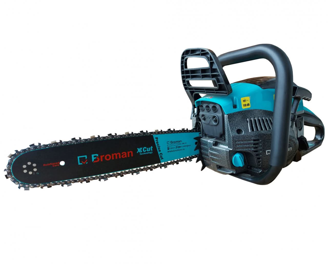 Drujba Broman, 5800W, 7.9 CP, Lamă 38 cm – Performanta Premium cu Sistem Easy Start