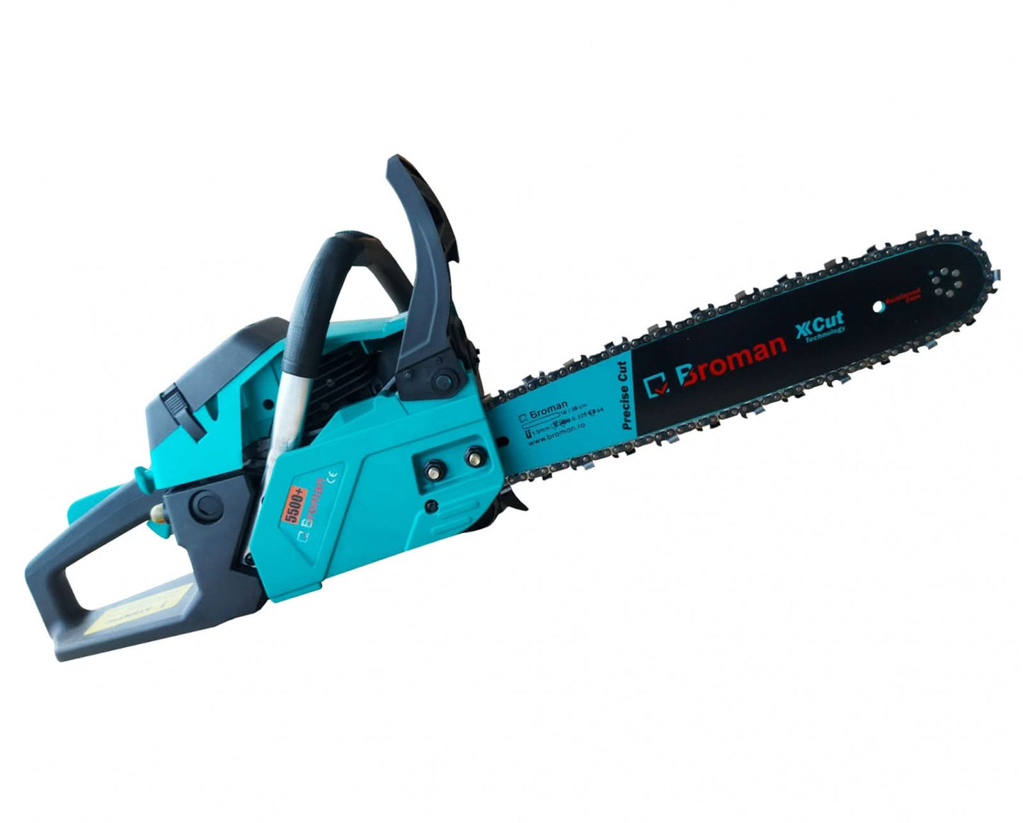 Drujba Broman 5500W, 7.4 CP, Lamă 38 cm Performanta Durabila cu Sistem Easy Start