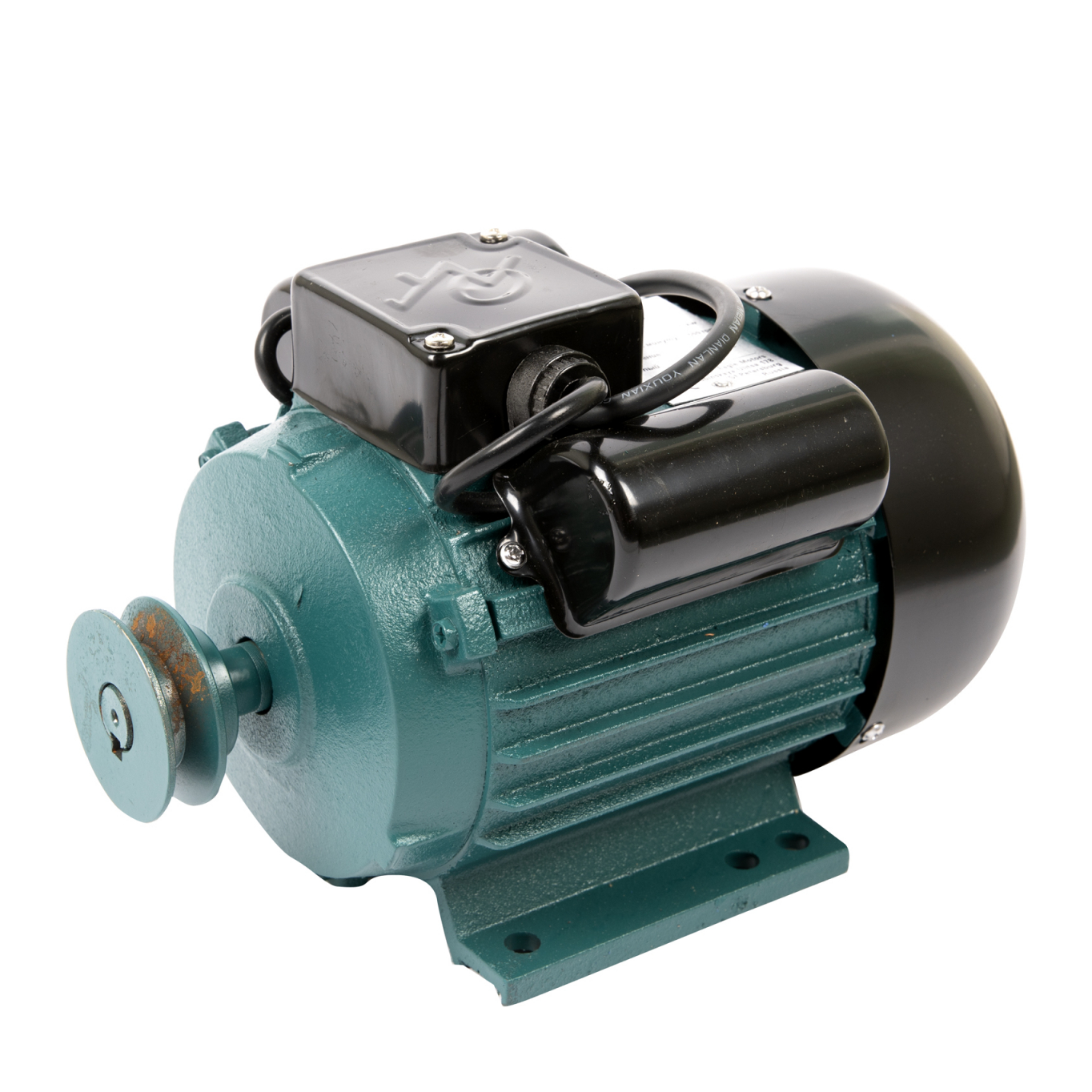 Motor Electric Monofazat DDT, 1100W, 1500 RPM, 2 Condensatori, Corp din Fonta