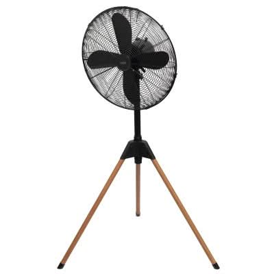Ventilator cu stativ metalic SF45, 45 cm, 60W, 3 viteze, negru mat