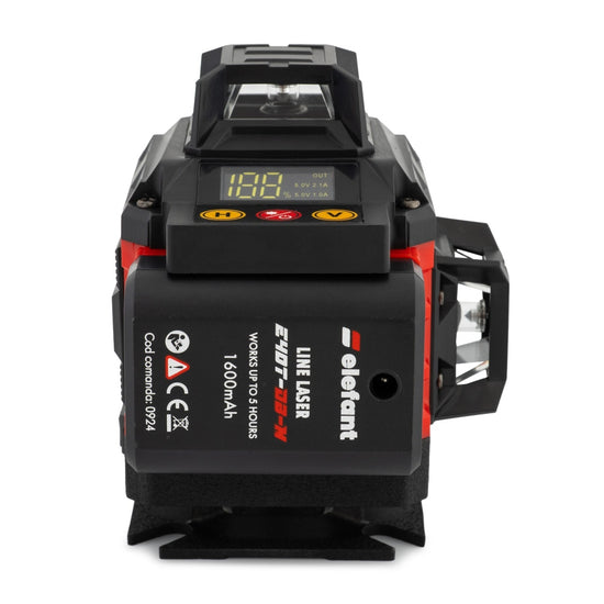 Nivela Laser 4D ELEFANT E4DT-DB-M 3D – 3 x 360° (12 linii), 4D – 4 x 360° (16 linii)