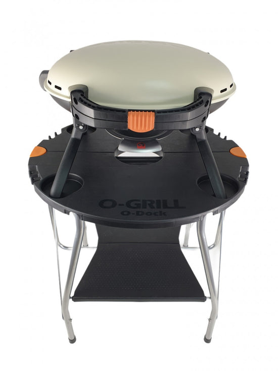 Gratar Portabil O-Grill 500, crem, pe gaz, pentru camping si exterior