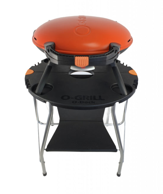 Gratar Portabil O-Grill 600, portocaliu, pe gaz, pentru camping si exterior
