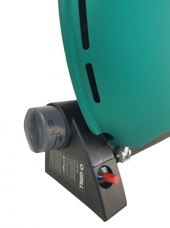 Gratar Portabil O-Grill 600, verde, pe gaz, pentru camping si exterior