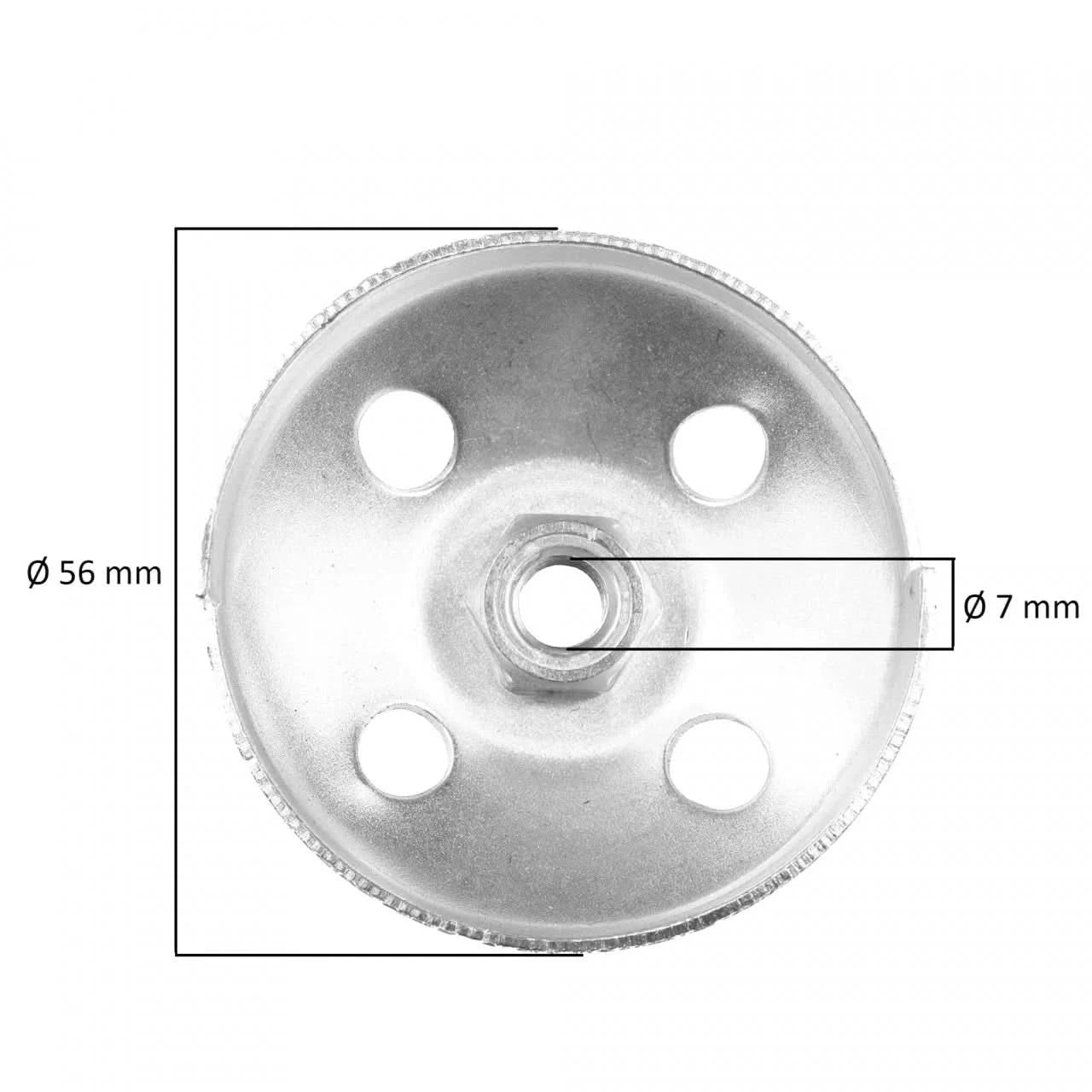 Oală de pornire pentru motocoasă TL43/52, Iron A