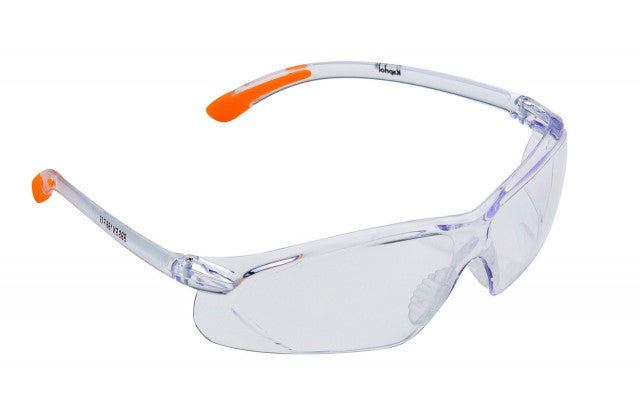 Ochelari protectie motocoasa (transparenti + portocaliu)