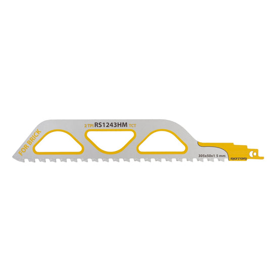 Panza Fierastrau Sabie Caramida ROTOR RS1243HM, 305x50x1.5mm, pentru taiat caramida