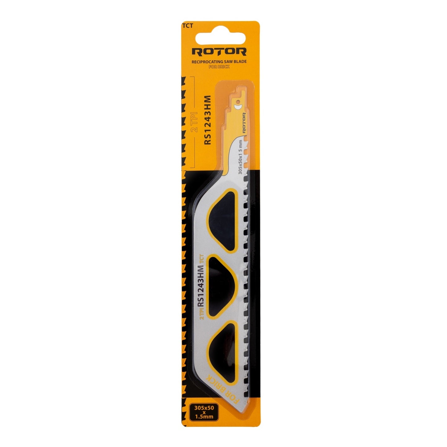 Panza fierastrau sabie pentru Caramida 305x50x1,5 mm ROTOR RS1243HM