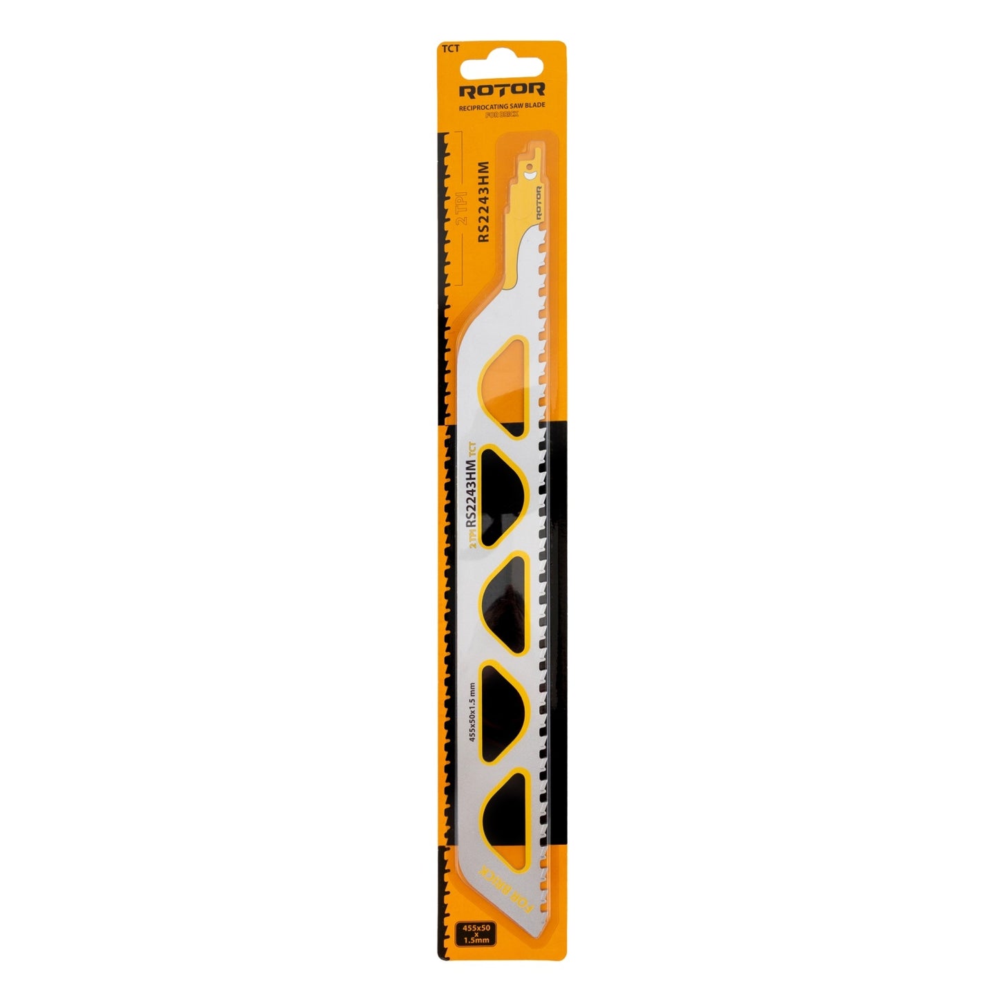 Panza fierastrau sabie pentru Caramida 455x50x1,5 mm ROTOR RS2243HM