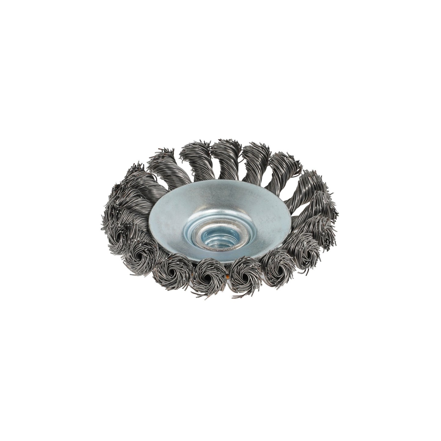 Perie de sarma conica cu noduri ROTOR 100mm M14
