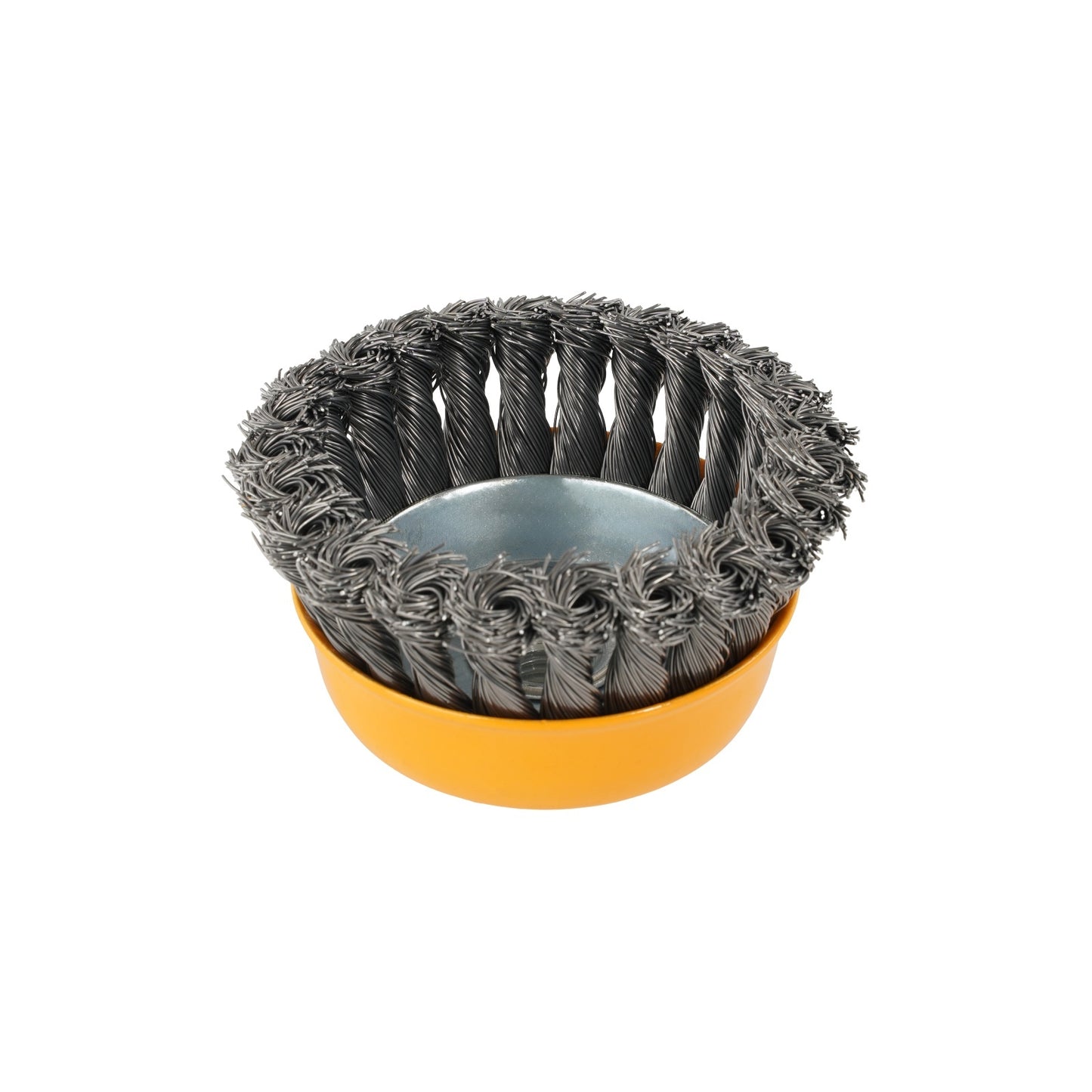 Perie de sarma tip cupa cu noduri rasucite ROTOR 100mm M14