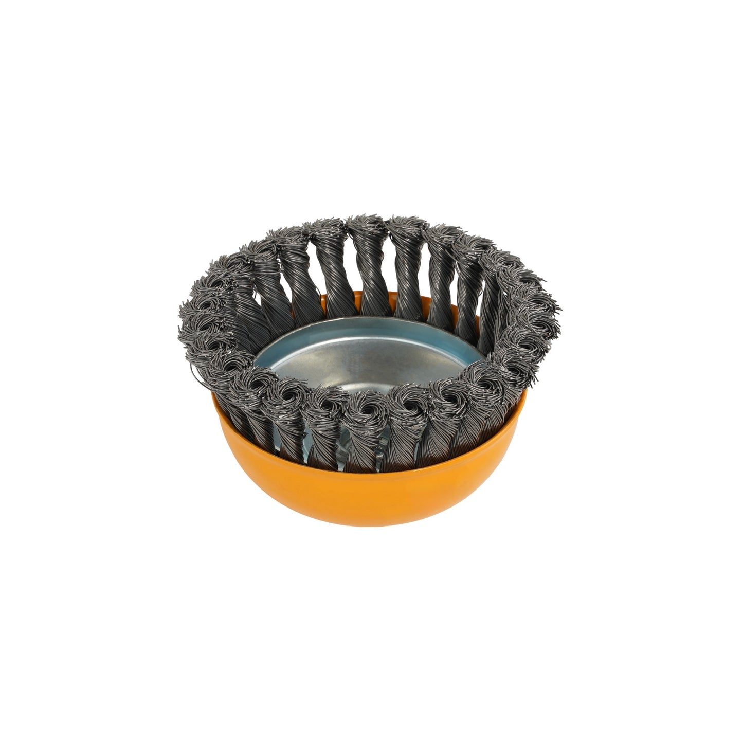 Perie de sarma tip cupa cu noduri rasucite ROTOR 125mm M14