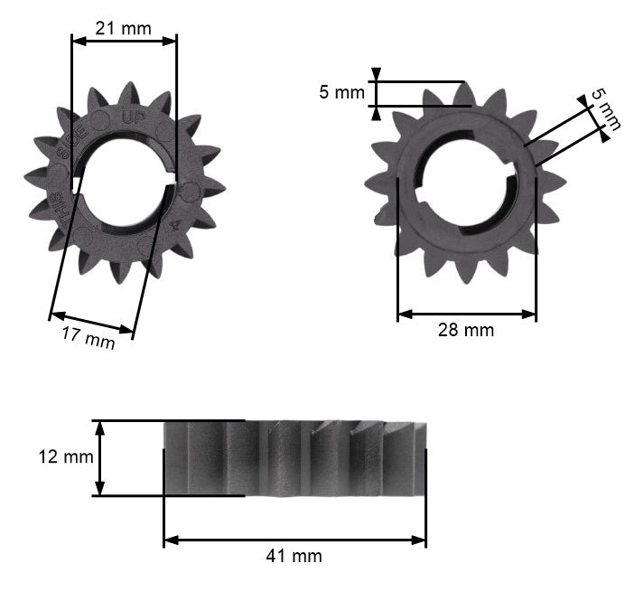 Pinion bendix Briggs&Stratton