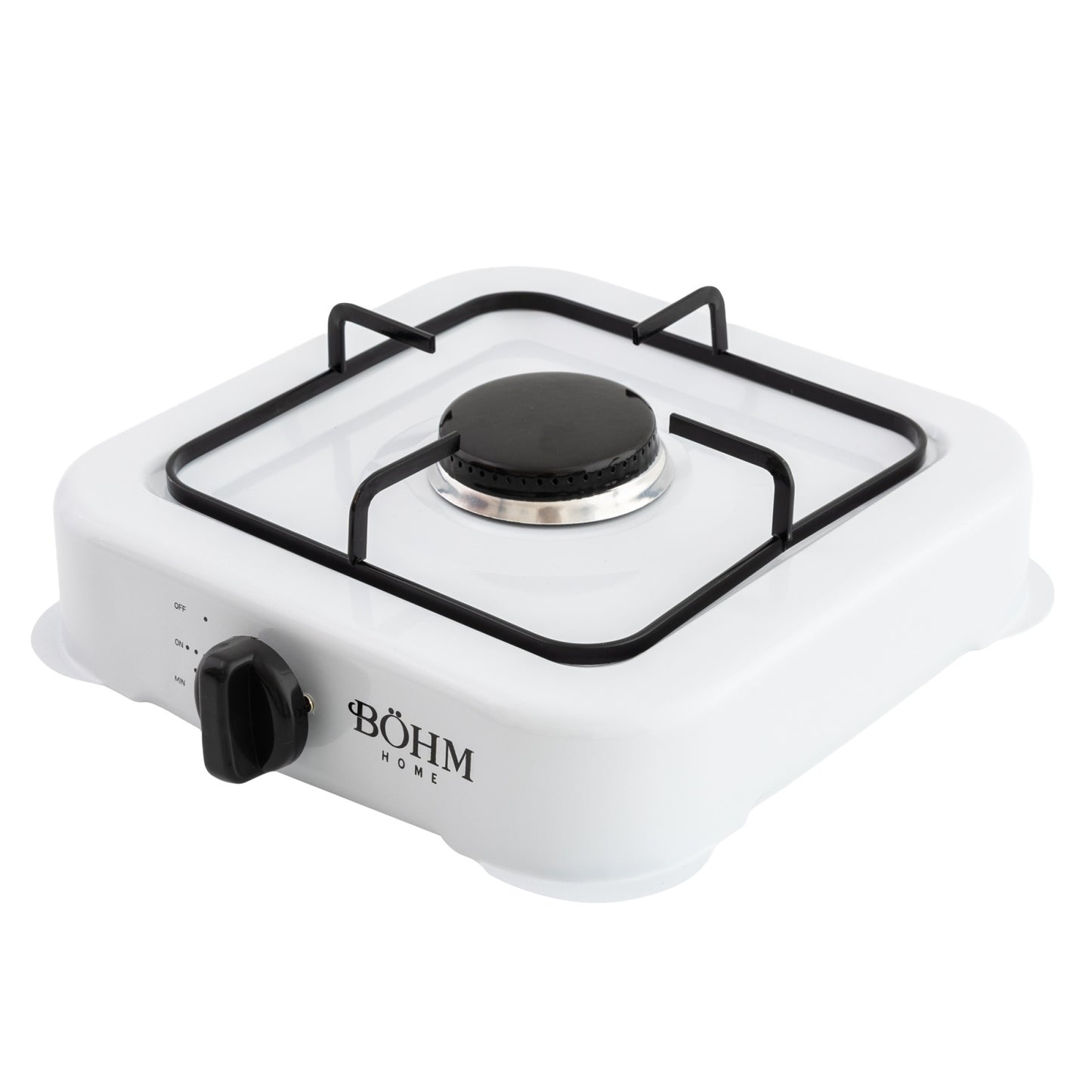Plita Gaz 1 Arzator Bohm BG-2811-W, alb, pentru camping si uz casnic - detaliu 2