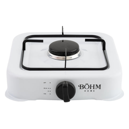 Plita Gaz 1 Arzator Bohm BG-2811-W, alb, pentru camping si uz casnic - detaliu 3