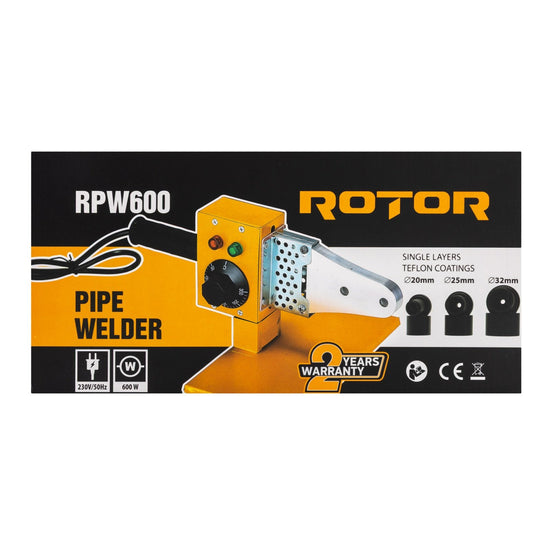 Plita PPR ROTOR RPW600 600W pentru sudura tevi polipropilena 20-32mm