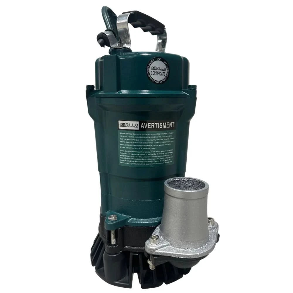 Pompa apa murdara cu tocator Brillo 2500W, 2 toli, debit 20 m³/h, adancime 15 m