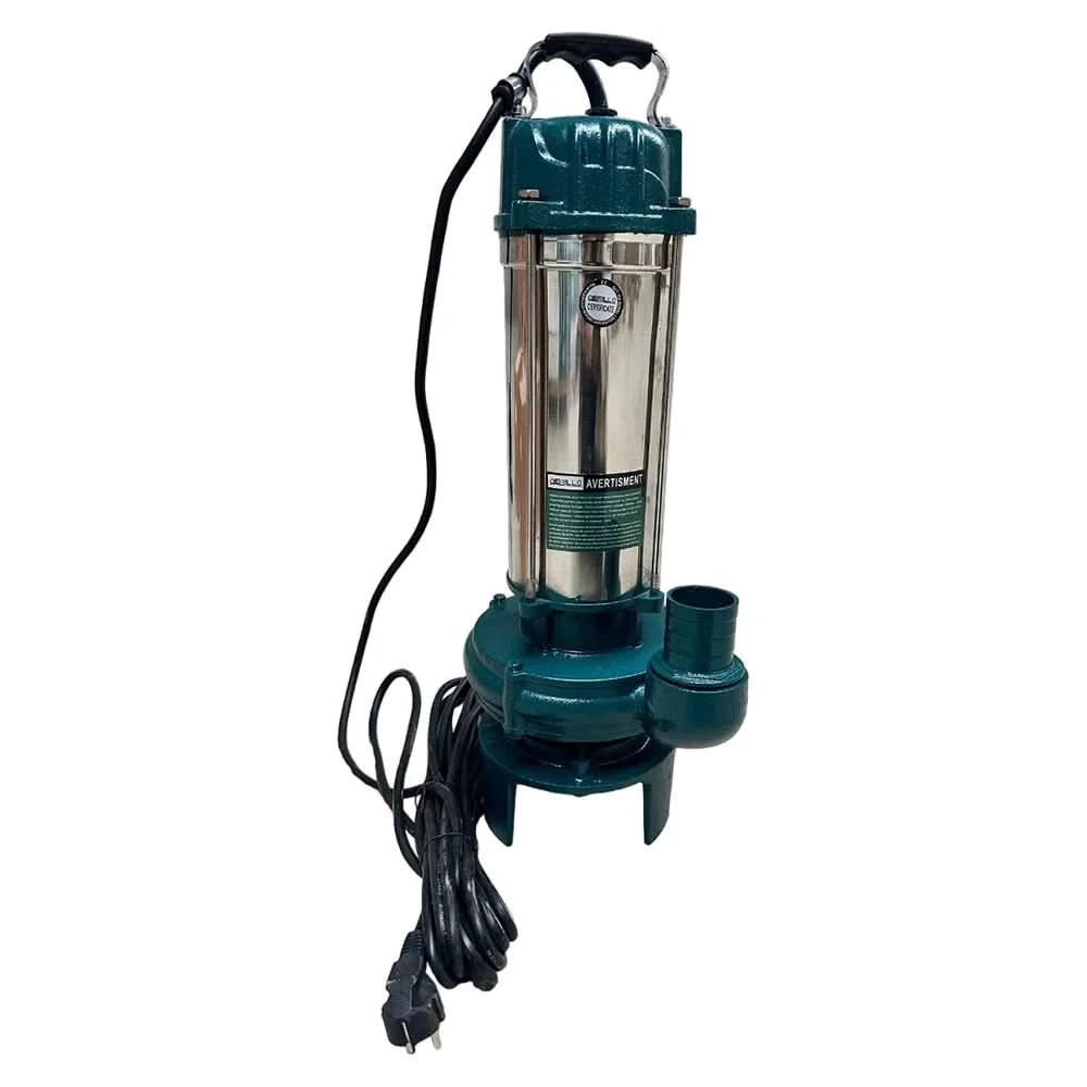 Pompa apa murdara Profesionala Brillo 4000W, refulare 30m, debit 25000L/h, racord 2", corp fonta, cablu 10m