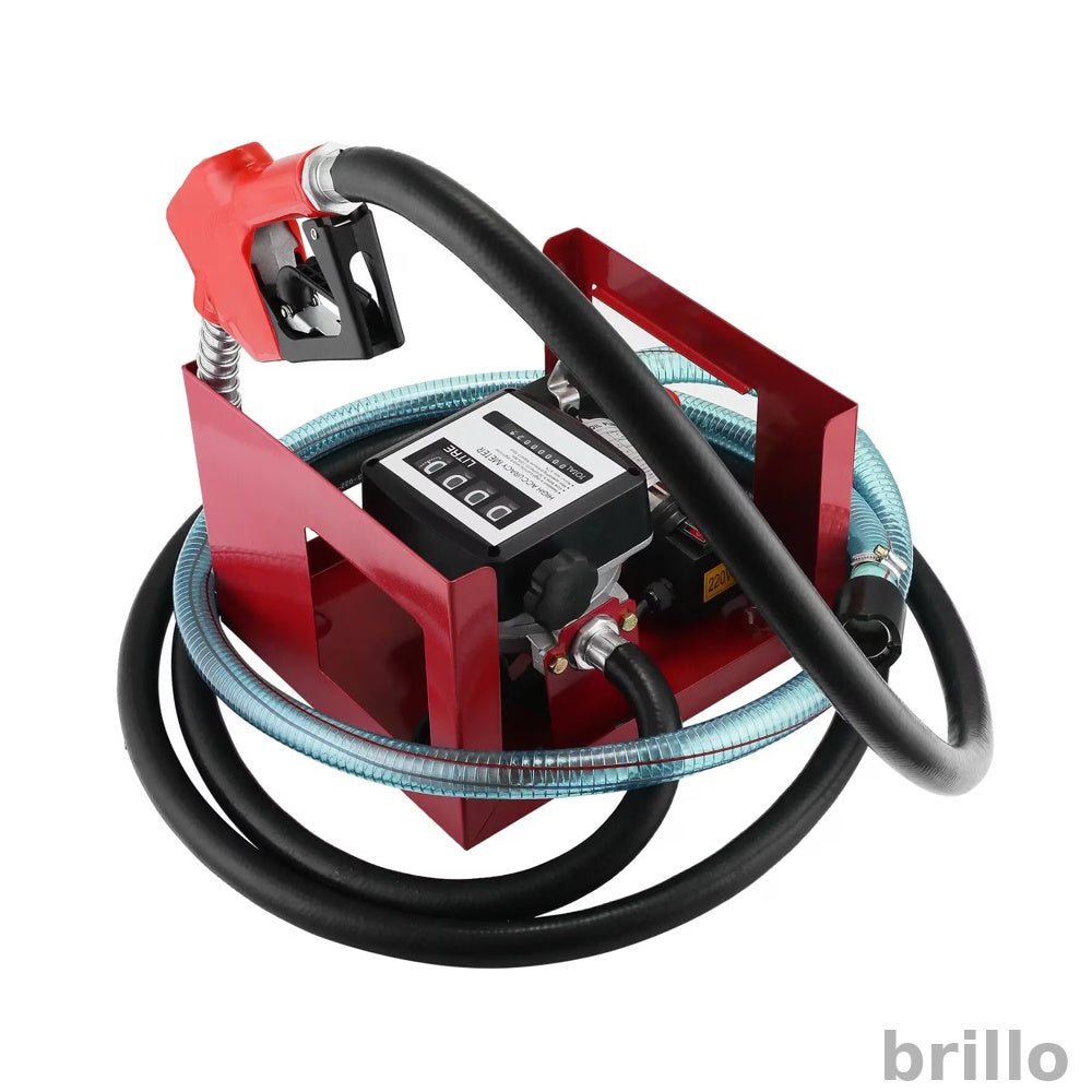 Pompa transfer diesel 750W, 40L/min, autoamorsare, debitmetru digital, 220V