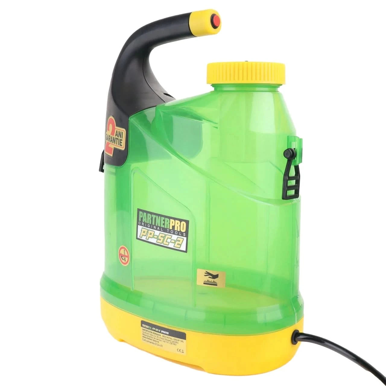 Pompa de Stropit cu Acumulator 5L Li-ion, Presiune 0.25 MPa, Autonomie 120 min, PartnerPro PP-5C-2