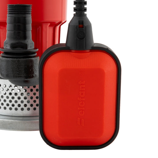 Pompa drenaj Elefant 370W cu flotor, debit 100L/min, 12m refulare, 7m adancime, 2860rpm, fonta