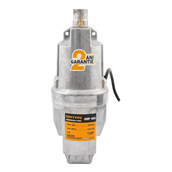 Pompa pe vibratie ROTOR VMP450, 450W, debit 2600 L/h, inaltime pompare 70 m, 230V