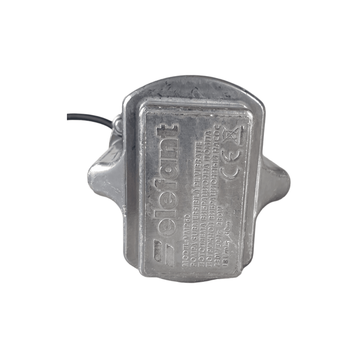Pompa vibratii VMP 60, 280 W, 60 m cu sfoara poliester pentru ancorat si colier de montare - ZEP.RO - Ți-e la îndemână!