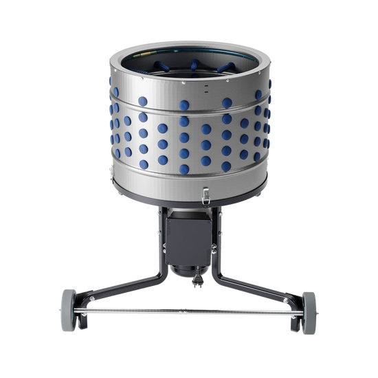 Deplumator pasari ZEP EU PRO C, 1500W, diametru 50 cm, 164 degete cauciuc, inox