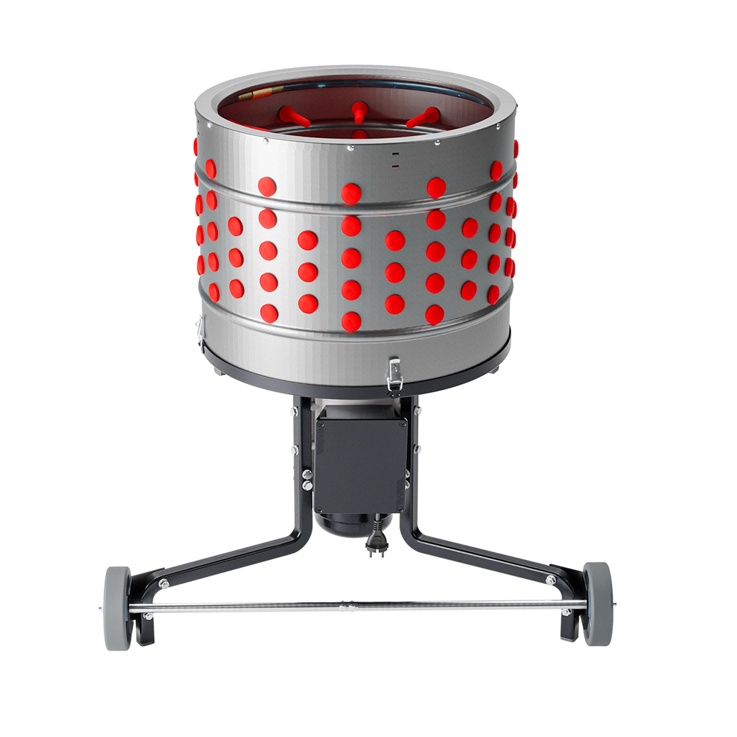 Deplumator pasari ZEP EU PRO B, 1500W, diametru 50 cm, 164 degete cauciuc, inox