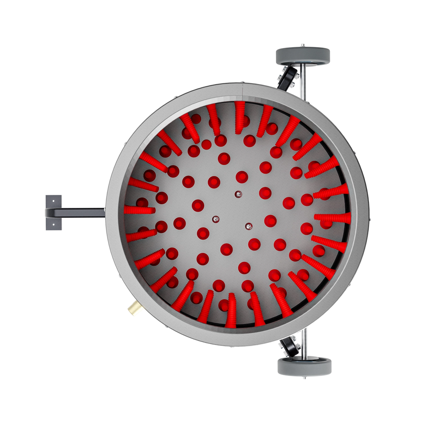 Deplumator pasari ZEP EU PRO B, 1500W, diametru 50 cm, 164 degete cauciuc, inox