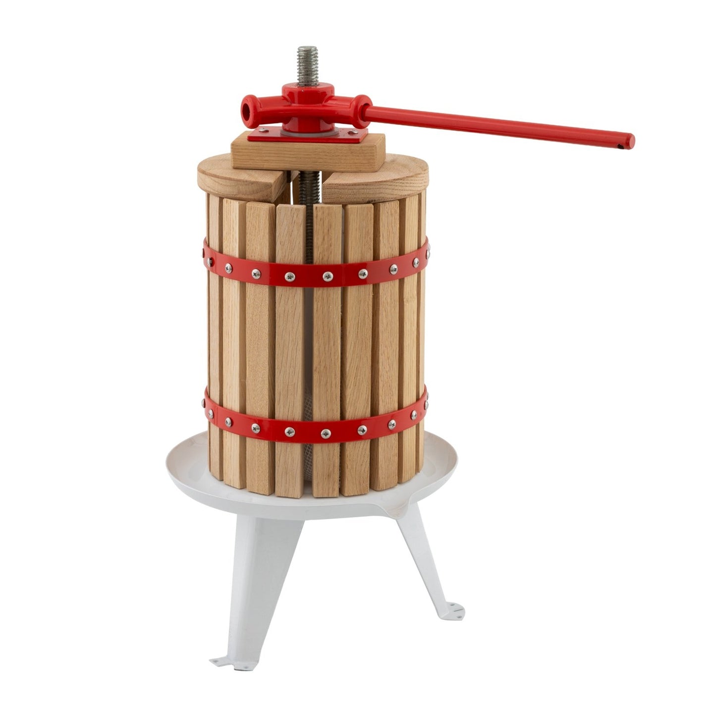 Pachet Teasc Elefant FP-12 12L lemn stejar + sac filtru 12L pentru struguri si fructe