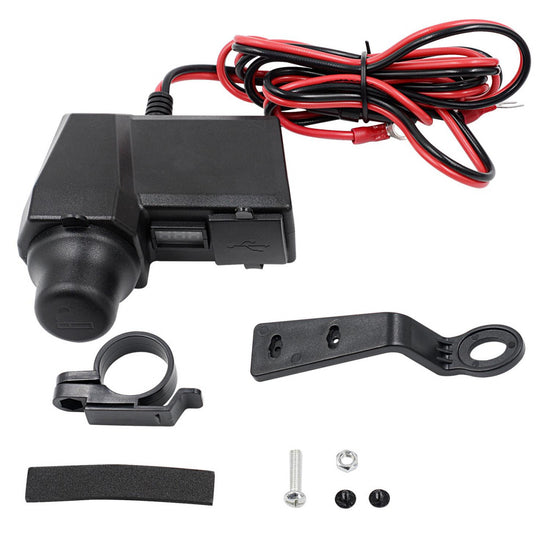Priza alimentare Moto / ATV 12 V + USB 5 V 12 V / 5 V - vedere 2