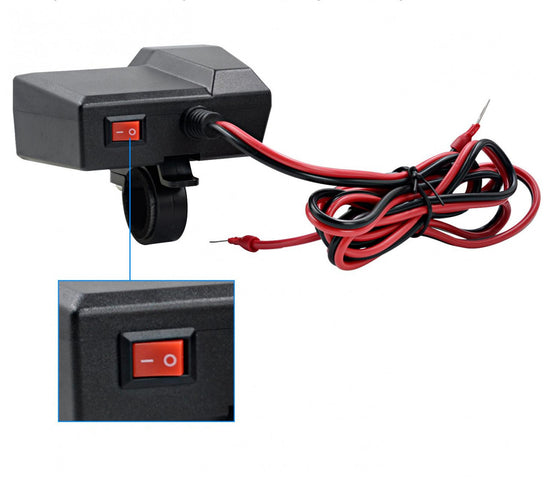 Priza alimentare Moto / ATV 12 V + USB 5 V 12 V / 5 V - vedere 3